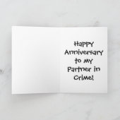 Happy Jubileum Humor Kaart (Binnen)