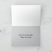 Happy Jubileum Husband Desert Landscape Sage Kaart (Binnen)