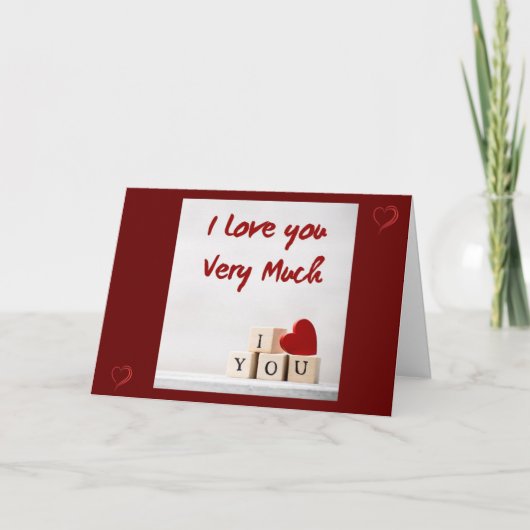 *HAPPY JUBILEUM HUSBAND & PARTNER ALS LEVENSLANG" KAART (Voorkant)