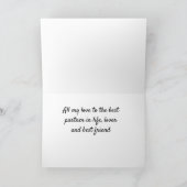 *HAPPY JUBILEUM HUSBAND/PARTNER IN LIFE-KAART KAART (Binnen)