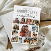 Happy Jubileum Husband | Vrouw Collage Foto Kaart