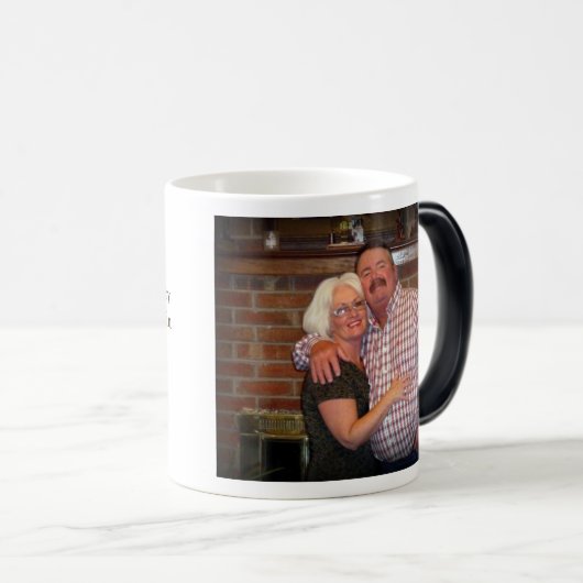 Happy Jubileum John en Sandra Magische Mok (Voorkant rechts)