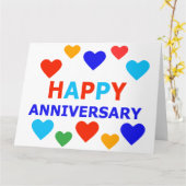 HAPPY JUBILEUM KAART (Gele Bloem)