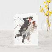 Happy Jubileum Kaart de beste beslissing die je he (Gele Bloem)