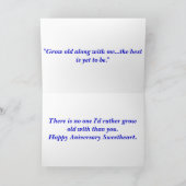 Happy Jubileum-kaart Kaart (Binnen)