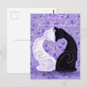 Happy Jubileum Kaart - Mooie liefde (Voorkant / Achterkant)