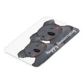 Happy Jubileum koala man & vrouw Magneet (Linkerzijde)