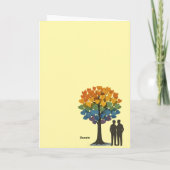 Happy Jubileum – LGBTQ+ koppel Kaart (Achterkant)