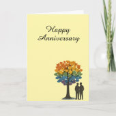 Happy Jubileum – LGBTQ+ koppel Kaart (Voorkant)