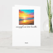 Happy Jubileum Liefje | Kustkunst Kaart (Achterkant)