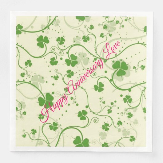 Happy Jubileum Love Servet (Voorkant)