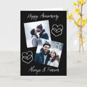 Happy Jubileum Love You Babe Gepersonaliseerd Kaart (Gele Bloem)