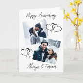 Happy Jubileum Love You Babe Gepersonaliseerd Kaart (Gele Bloem)