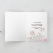 Happy Jubileum Lovely Wife Red Roses Kaart (Binnen)