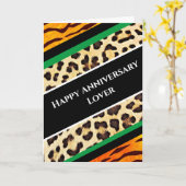 Happy Jubileum Lover Flirty Fun Kaart (Gele Bloem)