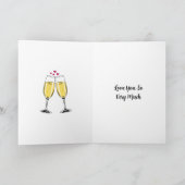 Happy Jubileum Lover | Retro Pop Art Kaart (Binnen)