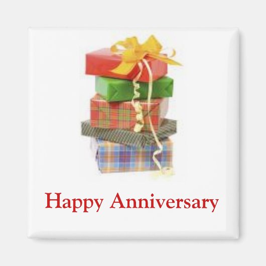 Happy Jubileum Magnet (Voorkant)