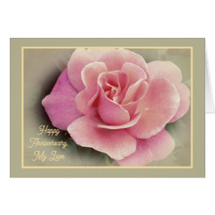 Happy Jubileum, My Love / Pink Rose