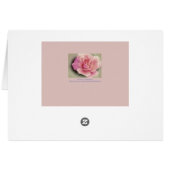 Happy Jubileum, My Love / Pink Rose (Achterkant Horizontaal)