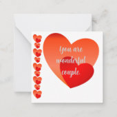 Happy Jubileum Note Kaart Notitiekaartje (Achterkant)