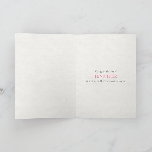 Happy Jubileum obriety 10 jaar roze bloemen Kaart (Binnen)