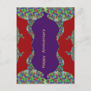 Happy Jubileum - Oosterse kunst Emotional Touch Briefkaart
