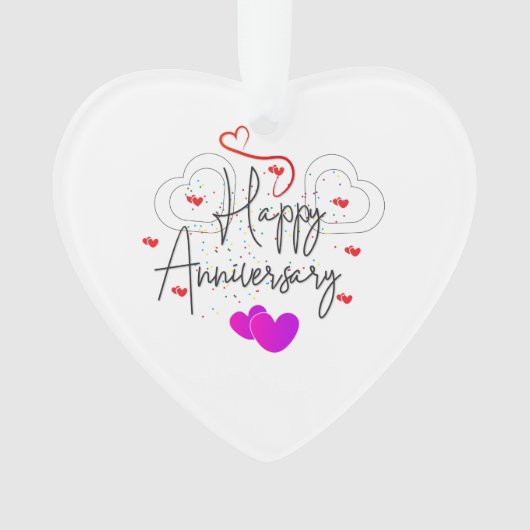 HAPPY JUBILEUM ORNAMENT (voorkant)