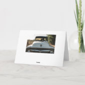 Happy Jubileum  paar in de Kaart van de auto (Achterkant)