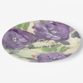 Happy Jubileum Paper-Borden Papieren Bordje (Gekanteld)