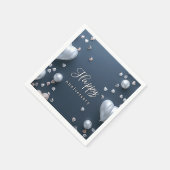 Happy Jubileum papier servet (Hoek)