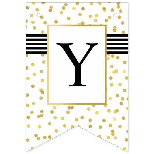 Happy Jubileum Party Bunting Banner (Vijfde vlag)