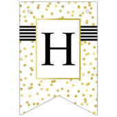 Happy Jubileum Party Bunting Banner (Eerste vlag)