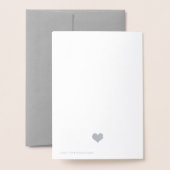 Happy Jubileum Party Silver Passport Folie Kaarten (Met envelop)