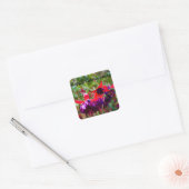 Happy Jubileum Red & Paarse Fuchsia #2 Sticker (Envelop)
