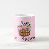 Happy Jubileum Red Wine Penguin Mok (Center)