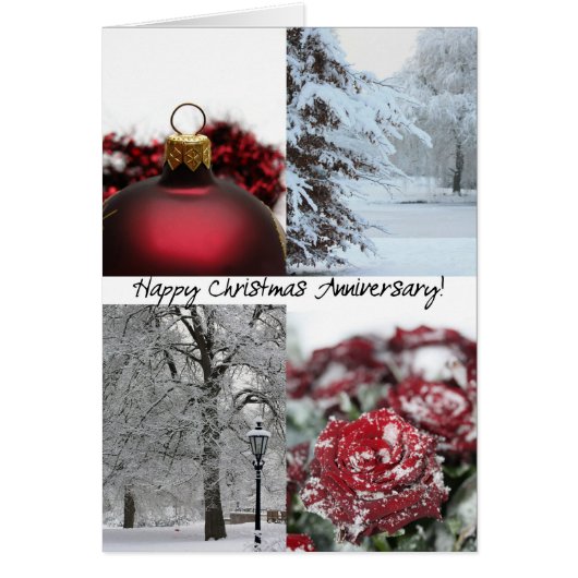 Happy Jubileum Red Winter collage (Voorkant)
