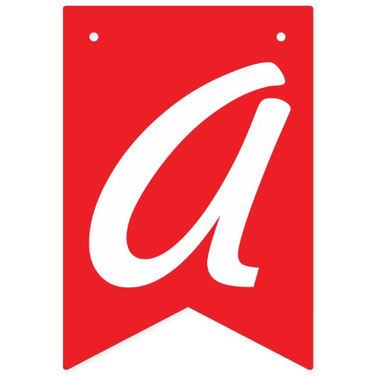 HAPPY JUBILEUM, ROOD + WIT VLAGGETJES (Tweede vlag)