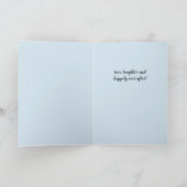 Happy Jubileum roze en Paarse hartkaart Kaart (Binnen)