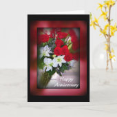 Happy Jubileum Rozen Kaart (Gele Bloem)