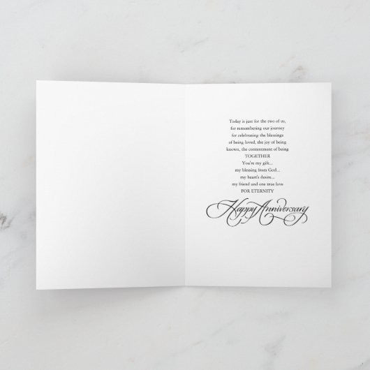 Happy Jubileum Rustic String Lights & Balloons Kaart (Binnen)