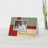 Happy Jubileum - Sjabloon fotokaart (Voorkant)