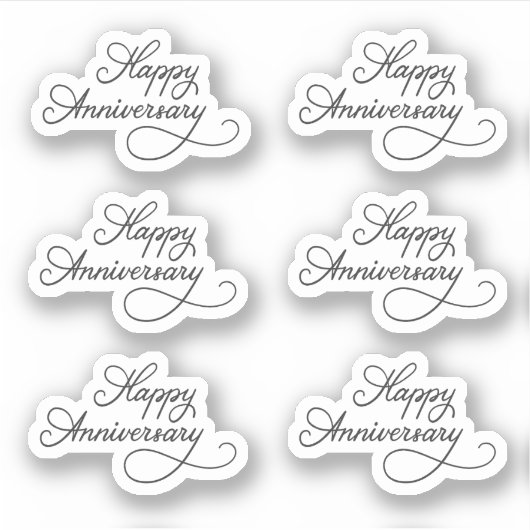 Happy Jubileum Stickers (Voorkant)