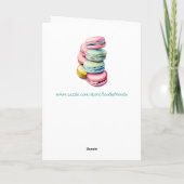 Happy Jubileum Sweetie | Cookiewoordspeling Kaart (Achterkant)