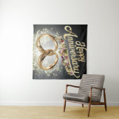 Happy Jubileum tapestry Wandkleed (In Situ (horizontaal))