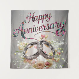 Happy Jubileum tapestry Wandkleed