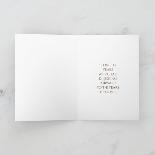 Happy Jubileum Turquoise Ocean Waves Coastal Kaart (Binnen)