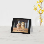 Happy Jubileum voor een heel paar (wenskaart) Kaart (Gele Bloem)