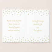 Happy Jubileum Whimsical Tree Flowers Kaart (Binnen)