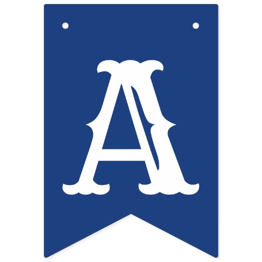 Happy Juli 4th Red White Blue Bunting Flags Vlaggetjes (Derde vlag)