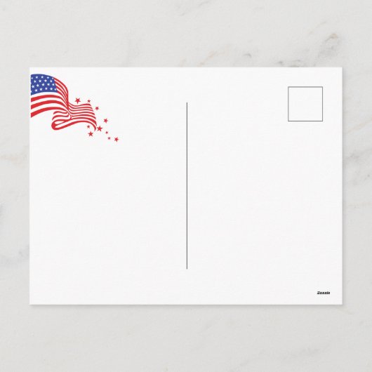 Happy Julth 4 de Feestdagenkaart (Achterkant)